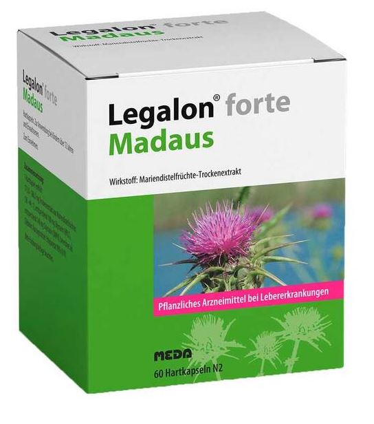 Legalon forte Hartkapseln 60 St