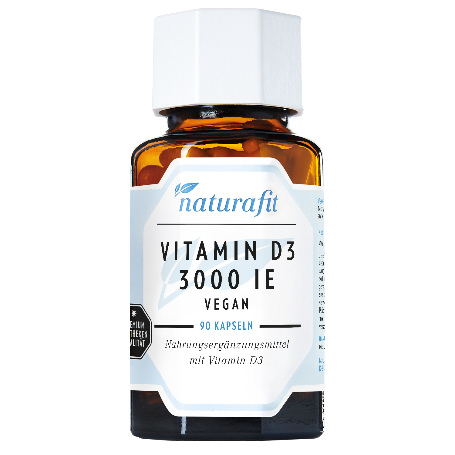 Naturafit Vitamin D3 3.000 I.E. Kapseln 90 St 90 St