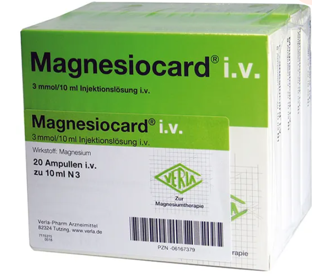 MAGNESIOCARD i.v. Injektionslösung