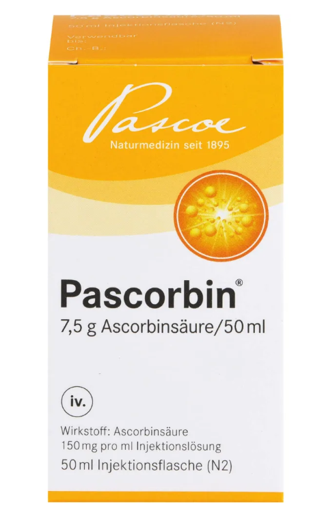 Pascorbin Injektionslösung Injektionsflasche 1000 ml